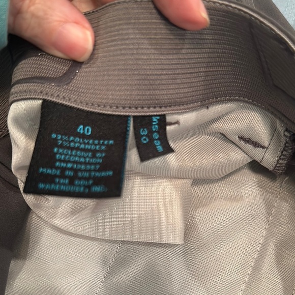 Men's Taupe Pants - Picture 4 of 4